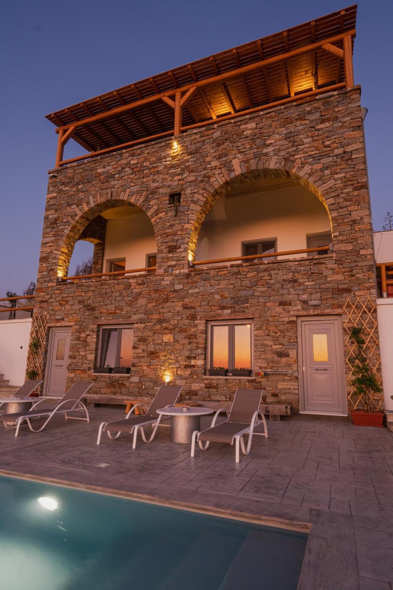 Villa Papa Glinado Naxos Exterior foto
